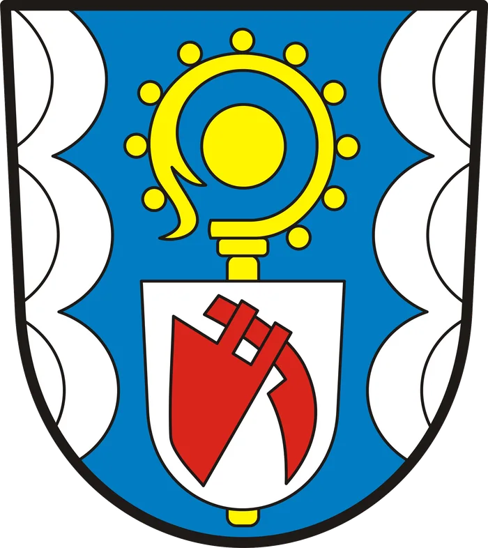 Znak obce Hněvotín